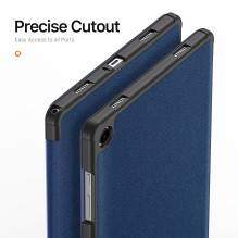 Case Dux Ducis Domo Samsung X210 / X215 / X216 Tab A9 Plus 11.0 / X230 / X235 / X236 Tab A11 Plus 11.0 dark blue Case Dux Ducis Domo Samsung X210 / X215 / X216 Tab A9 Plus 11.0 / X230 / X235 / X236 Tab A11 Plus 11.0 dark blue