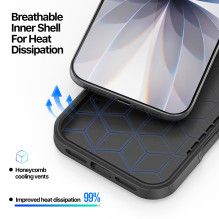 Dux Ducis Shield Case for Apple iPhone 17 Black (Triangle Pattern) Dux Ducis Shield Case for Apple iPhone 17 Black (Triangle Pattern)