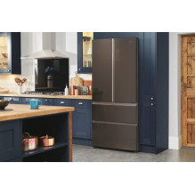 Haier FD 83 Serie 7 HB18FGSAAA Šaldytuvas-šaldiklis, dvigubo atidarymo 539 l E Sidabrinė, Titano