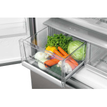 Haier FD 83 Serie 7 HB18FGSAAA Šaldytuvas-šaldiklis, dvigubo atidarymo 539 l E Sidabrinė, Titano