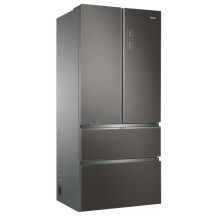 Haier FD 83 Serie 7 HB18FGSAAA Šaldytuvas-šaldiklis, dvigubo atidarymo 539 l E Sidabrinė, Titano