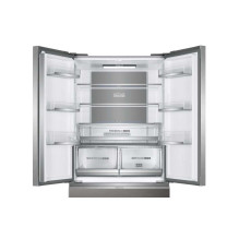 Haier FD 83 Serie 7 HB18FGSAAA Šaldytuvas-šaldiklis, dvigubo atidarymo 539 l E Sidabrinė, Titano