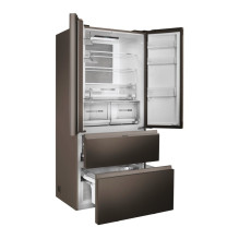 Haier FD 83 Serie 7 HB18FGSAAA Šaldytuvas-šaldiklis, dvigubo atidarymo 539 l E Sidabrinė, Titano