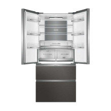 Haier FD 83 Serie 7 HB18FGSAAA Šaldytuvas-šaldiklis, dvigubo atidarymo 539 l E Sidabrinė, Titano