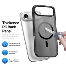 Dėklas Dux Ducis Yind Apple iPhone Air juodas