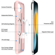 Dux Ducis Yind Case for Apple iPhone Air pink