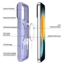 Dėklas Dux Ducis Yind Apple iPhone 17 Pro violetinis