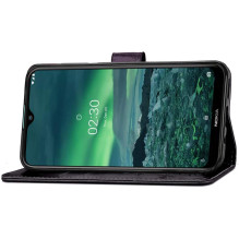 Case Flower Book Samsung A356 A35 5G black