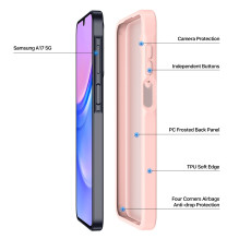 Dėklas Dux Ducis Yind Samsung A175 A17 4G / A176 A17 5G rožinis