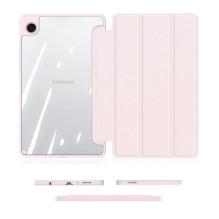 Dėklas Dux Ducis Toby Samsung X210 / X215 / X216 Tab A9 Plus 11.0 / X230 / X235 / X236 Tab A11 Plus 11.0 rožinis