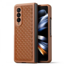 Case Dux Ducis "Venice" for Samsung F936 Z Fold4 brown