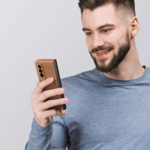 Case Dux Ducis "Venice" for Samsung F936 Z Fold4 brown