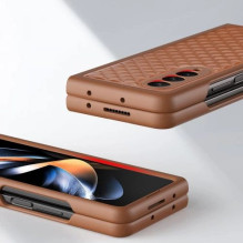 Case Dux Ducis "Venice" for Samsung F936 Z Fold4 brown
