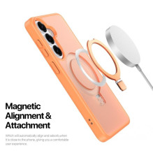 Case Dux Ducis Yind Magnetic Stand Samsung S942 S26 orange Case Dux Ducis Yind Magnetic Stand Samsung S942 S26 orange