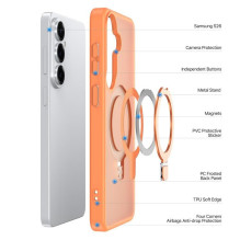 Case Dux Ducis Yind Magnetic Stand Samsung S942 S26 orange Case Dux Ducis Yind Magnetic Stand Samsung S942 S26 orange