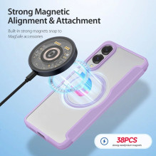 Case Dux Ducis Skin X Pro for Samsung S937 S25 Edge purple