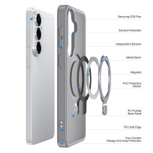 Dėklas Dux Ducis Yind Magnetic Stand Samsung S947 S26 Plus pilkas Dėklas Dux Ducis Yind Magnetic Stand Samsung S947 S26 Plus pilkas