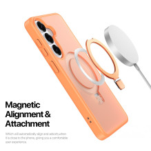 Dėklas Dux Ducis Yind Magnetic Stand Samsung S947 S26 Plus oranžinis Dėklas Dux Ducis Yind Magnetic Stand Samsung S947 S26 Plus oranžinis
