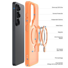 Dėklas Dux Ducis Yind Magnetic Stand Samsung S948 S26 Ultra oranžinis Dėklas Dux Ducis Yind Magnetic Stand Samsung S948 S26 Ultra oranžinis