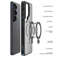Dėklas Dux Ducis Yind Magnetic Stand Samsung S948 S26 Ultra juodas Dėklas Dux Ducis Yind Magnetic Stand Samsung S948 S26 Ultra juodas