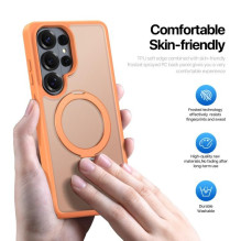Dėklas Dux Ducis Yind Magnetic Stand Samsung S948 S26 Ultra oranžinis Dėklas Dux Ducis Yind Magnetic Stand Samsung S948 S26 Ultra oranžinis