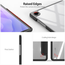 Dėklas Dux Ducis Toby Samsung X210 / X215 / X216 Tab A9 Plus 11.0 / X230 / X235 / X236 Tab A11 Plus 11.0 juodas Dėklas Dux Ducis Toby Samsung X210 / X215 / X216 Tab A9 Plus 11.0 / X230 / X235 / X236 Tab A11 Plus 11.0 juodas