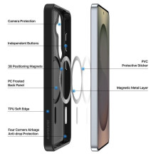 Case Dux Ducis Yind MagSafe Samsung S942 S26 black Case Dux Ducis Yind MagSafe Samsung S942 S26 black