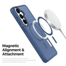 Dėklas Dux Ducis Yind MagSafe Samsung S942 S26 tamsiai mėlynas Dėklas Dux Ducis Yind MagSafe Samsung S942 S26 tamsiai mėlynas