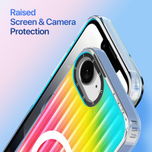 Dėklas Dux Ducis Zest Apple iPhone 16e / 17e Gradient Rainbow Dėklas Dux Ducis Zest Apple iPhone 16e / 17e Gradient Rainbow