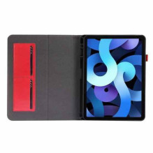 Dėklas Folding Leather Samsung X210 / X215 / X216 Tab A9 Plus 11.0 / X230 / X235 / X236 Tab A11 Plus 11.0 raudonas