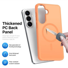 Dėklas Dux Ducis Yind MagSafe Samsung S947 S26 Plus oranžinis Dėklas Dux Ducis Yind MagSafe Samsung S947 S26 Plus oranžinis