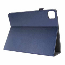 Dėklas Folding Leather Samsung X210 / X215 / X216 Tab A9 Plus 11.0 / X230 / X235 / X236 Tab A11 Plus 11.0 tamsiai mėlyna
