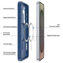 Case Dux Ducis Yind MagSafe Samsung S947 S26 Plus dark blue