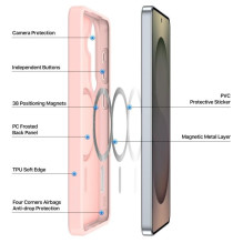Dėklas Dux Ducis Yind MagSafe Samsung S947 S26 Plus rožinis Dėklas Dux Ducis Yind MagSafe Samsung S947 S26 Plus rožinis