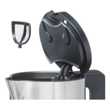 Bosch TWK8611P elektrinis virdulys 1,5 l 2400 W Antracito spalvos, Nerūdijančio plieno, Balta