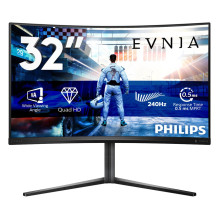 Philips Evnia 5000 32M2C5500W / 00 computer monitor 80 cm (31.5") 2560 x 1440 pixels Quad HD LCD Black