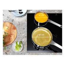 Electrolux EIV734 Black Built-in 68 cm Zone induction hob 4 zone(s)