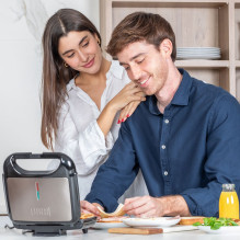 „Black+Decker BXSA753E“ sumuštinių skrudintuvas „Black+Decker BXSA753E“ sumuštinių skrudintuvas