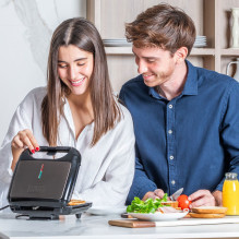 „Black+Decker BXSA753E“ sumuštinių skrudintuvas „Black+Decker BXSA753E“ sumuštinių skrudintuvas