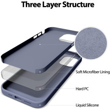 Mercury Pure Magsafe Silicon Case for Samsung S947 S26 Plus lavender gray