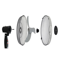 Esperanza EHF002KE, 16 '' standing fan, Black and Gray