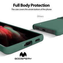 Mercury Silicone Case Samsung A366 A36 5G dark green