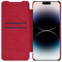 Nillkin Qin Pro Leather Case for Apple iPhone 14 Plus red Nillkin Qin Pro Leather Case for Apple iPhone 14 Plus red