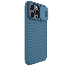 Nillkin CamShield Pro Case for Apple iPhone 15 Plus blue Nillkin CamShield Pro Case for Apple iPhone 15 Plus blue