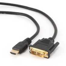 HDMI-DVI jungtis, 3M, birūs, CC-HDMI-DVI-10, GEMBIRD HDMI-DVI jungtis, 3M, birūs, CC-HDMI-DVI-10, GEMBIRD