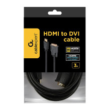 CABLE HDMI TO DVI 3M / BULK CC-HDMI-DVI-10 GEMBIRD CABLE HDMI TO DVI 3M / BULK CC-HDMI-DVI-10 GEMBIRD