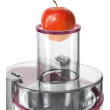 Bosch MES25C0 juice maker Centrifugal juicer 700 W Cherry (fruit), Transparent, White