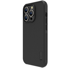 Nillkin Super Frosted Shield Pro Case for Apple iPhone 15 Plus black Nillkin Super Frosted Shield Pro Case for Apple iPhone 15 Plus black