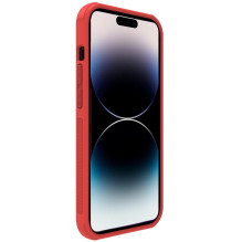 Nillkin Super Frosted Shield Pro Case for Apple iPhone 15 Plus red Nillkin Super Frosted Shield Pro Case for Apple iPhone 15 Plus red