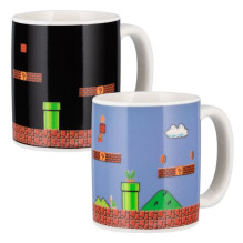 „Paladone Super Mario Bros“ šilumą keičiantis puodelis „Paladone Super Mario Bros“ šilumą keičiantis puodelis